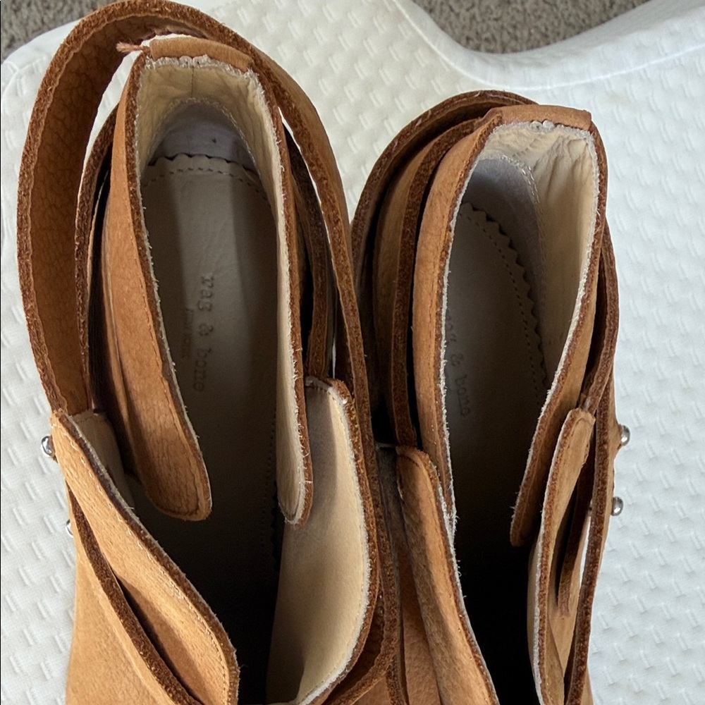 Rag & Bone Camel Ankle Booties - Picture 12 of 12